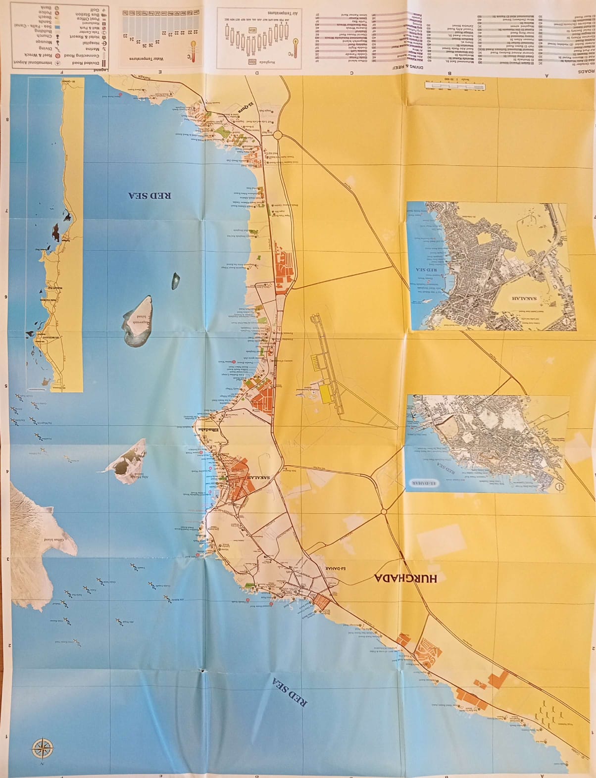 Hurghada - Road Map