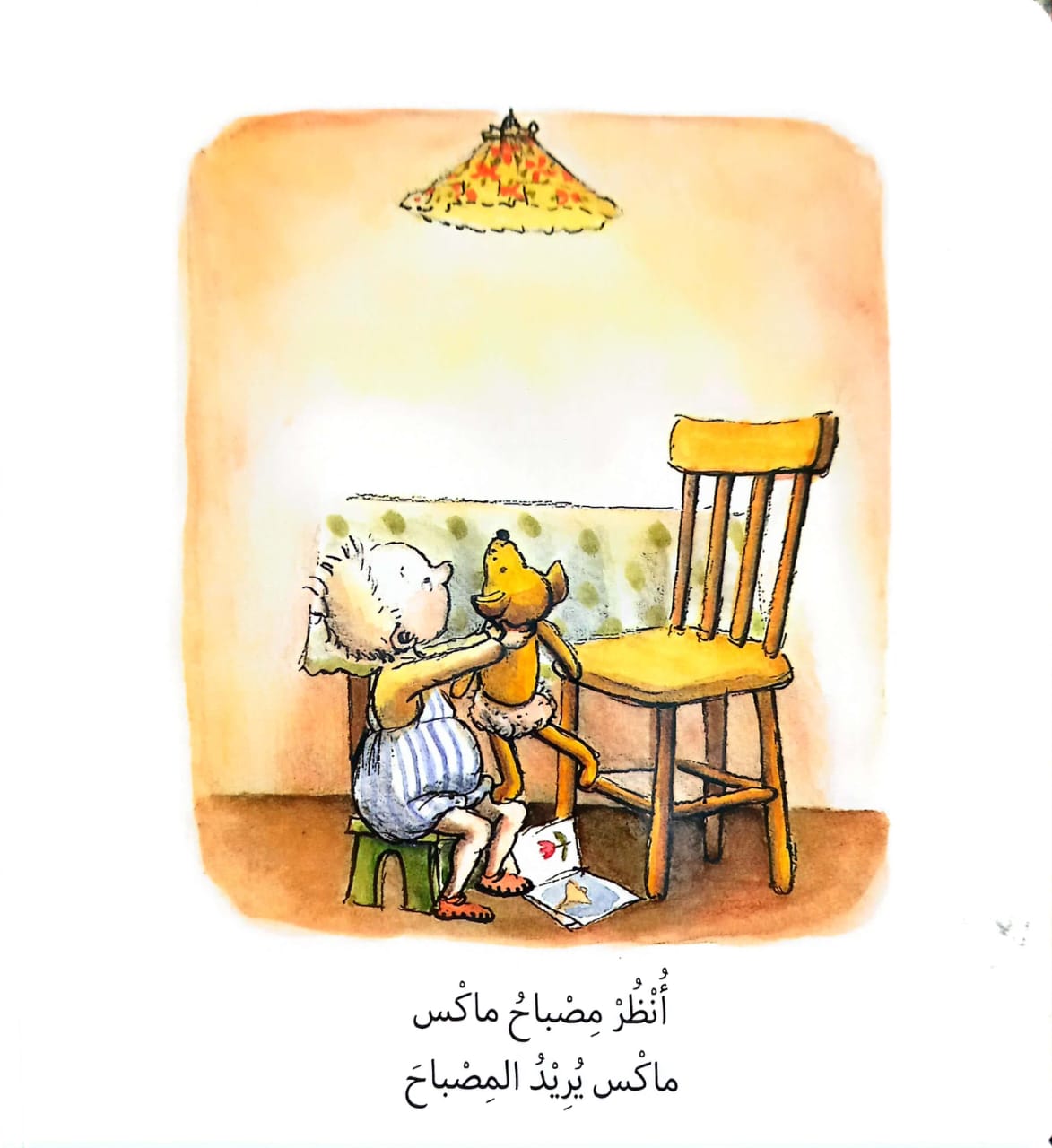 مصباح ماكس - غلاف مُقوّى