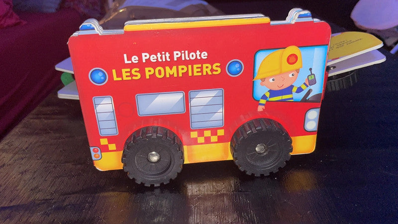 Rolling Wheels: Firefighters - Board Book