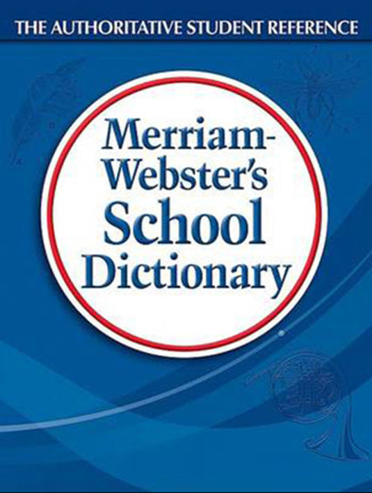 Merriam-Webster's School Dictionary - Hard Cover
