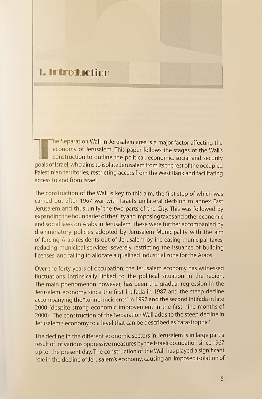 Economic Rights Jerusalem