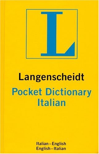 Langenscheidt's Pocket Dictionary - Italian - English / English - Italian
