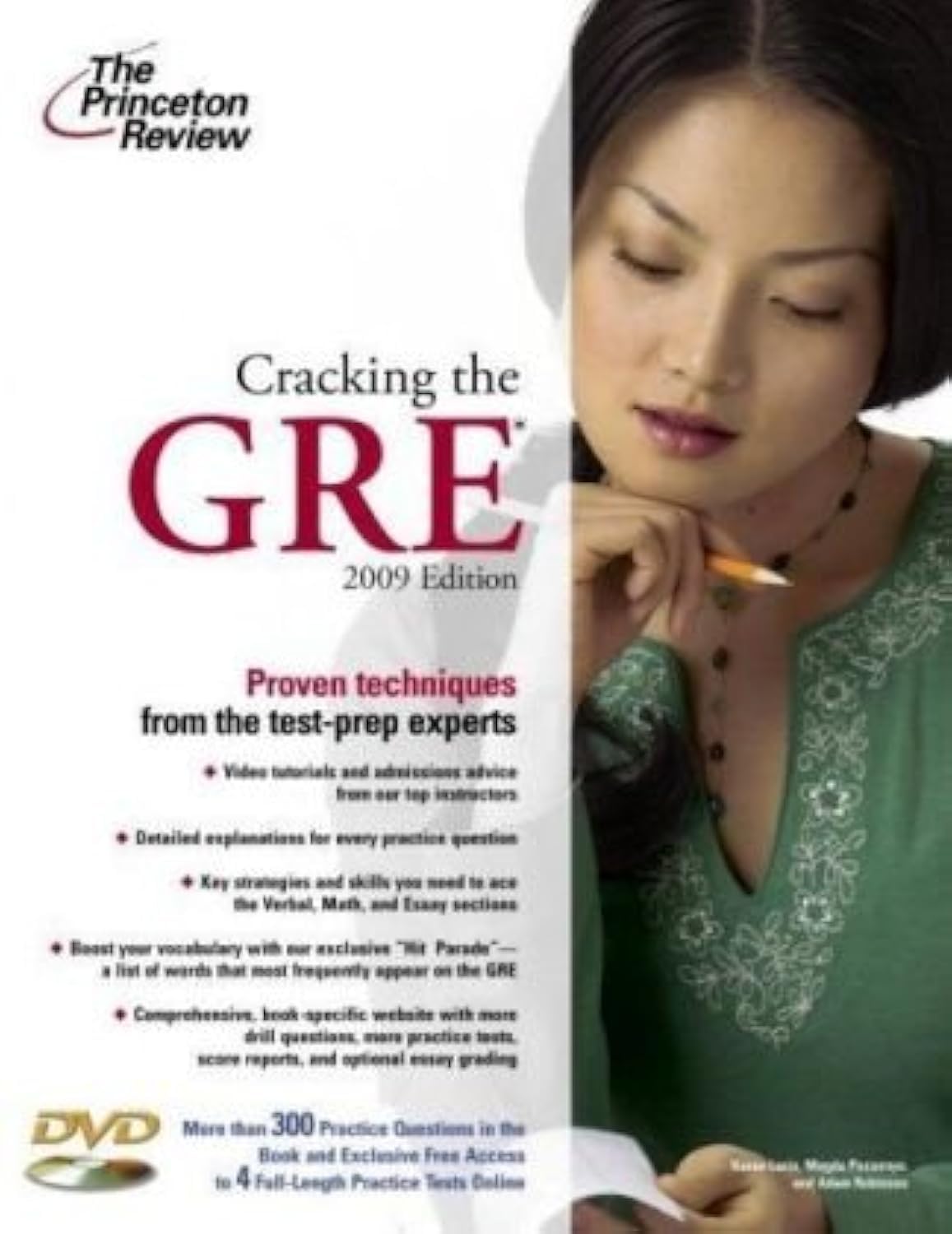 Cracking the GRE with DVD, 2009 Edition: Graduate School Test Preparation
