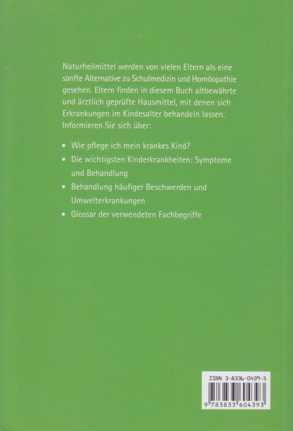 Gesund leben - Naturheilmittel für Kinder