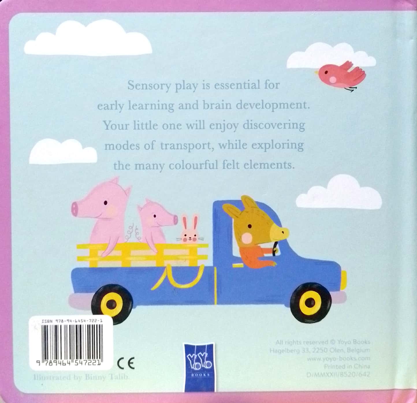 Soft to Touch Words: Vroom - Board Book