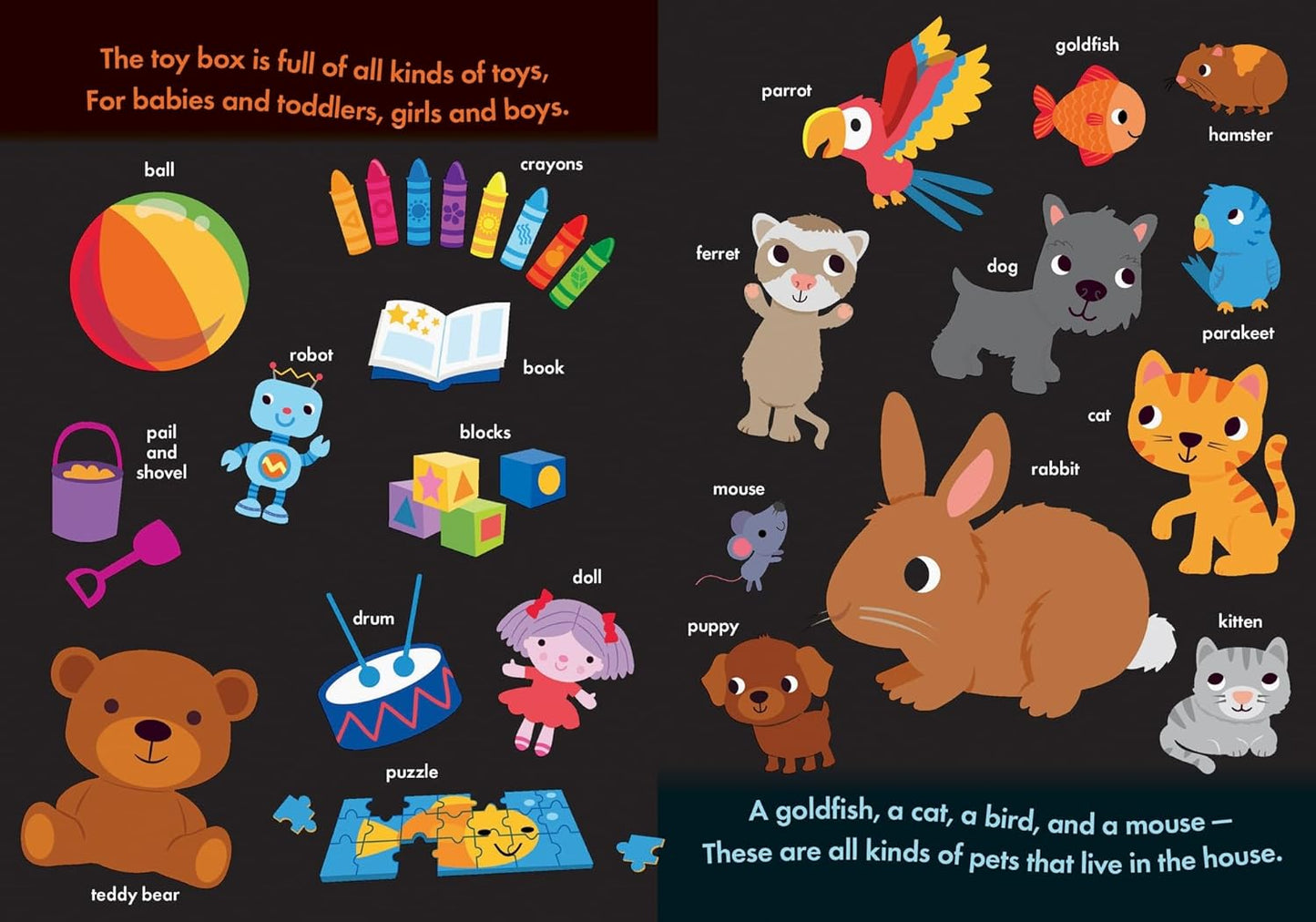 My Little World: Touch-and-Feel - First Words - Board book