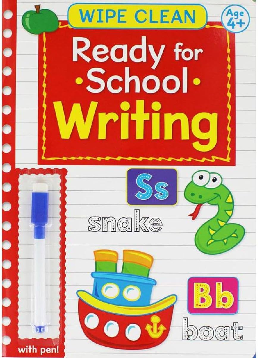 Ready for School Writing - Wipe and Clean