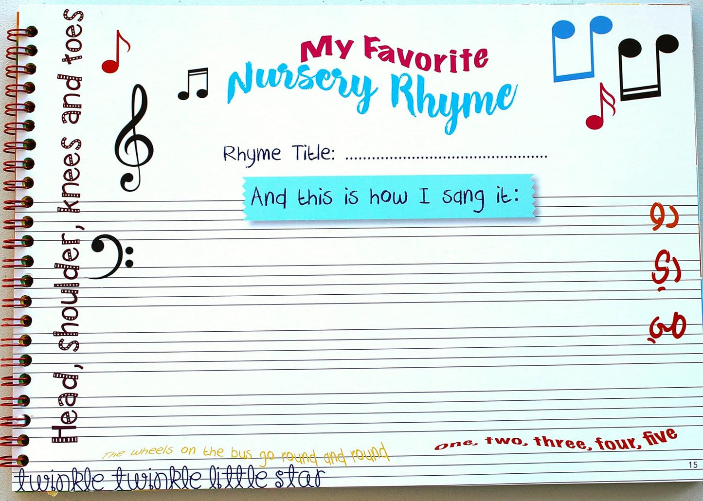 My Nursery Book (Scrapbook) - Memories Book for Nursery Years