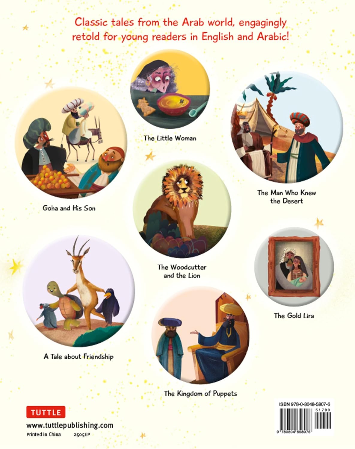 Arabic Folktales for Children: Timeless Stories to Share in English and Arabic: Hard Cover