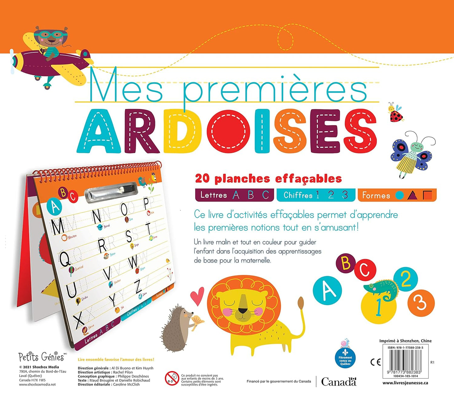 Mes premières ardoises pour la maternelle