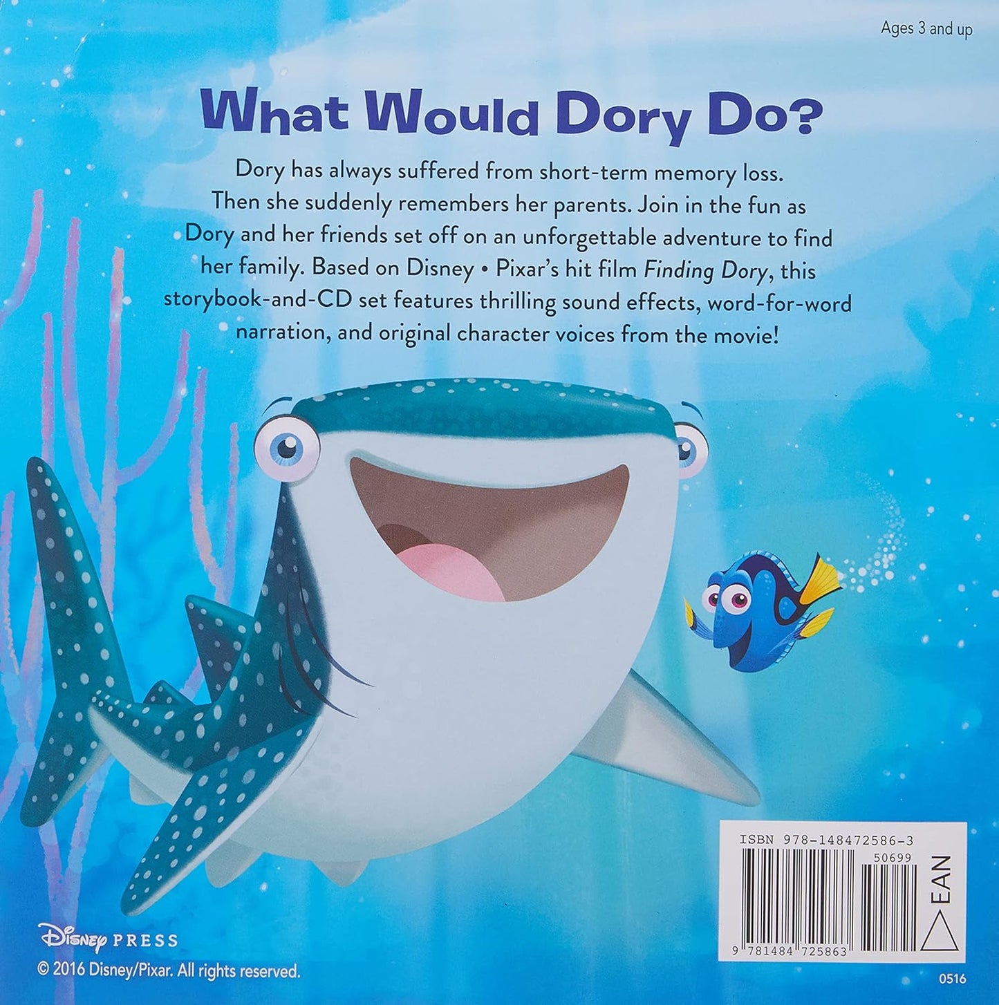 Finding Dory - Read Along + CD