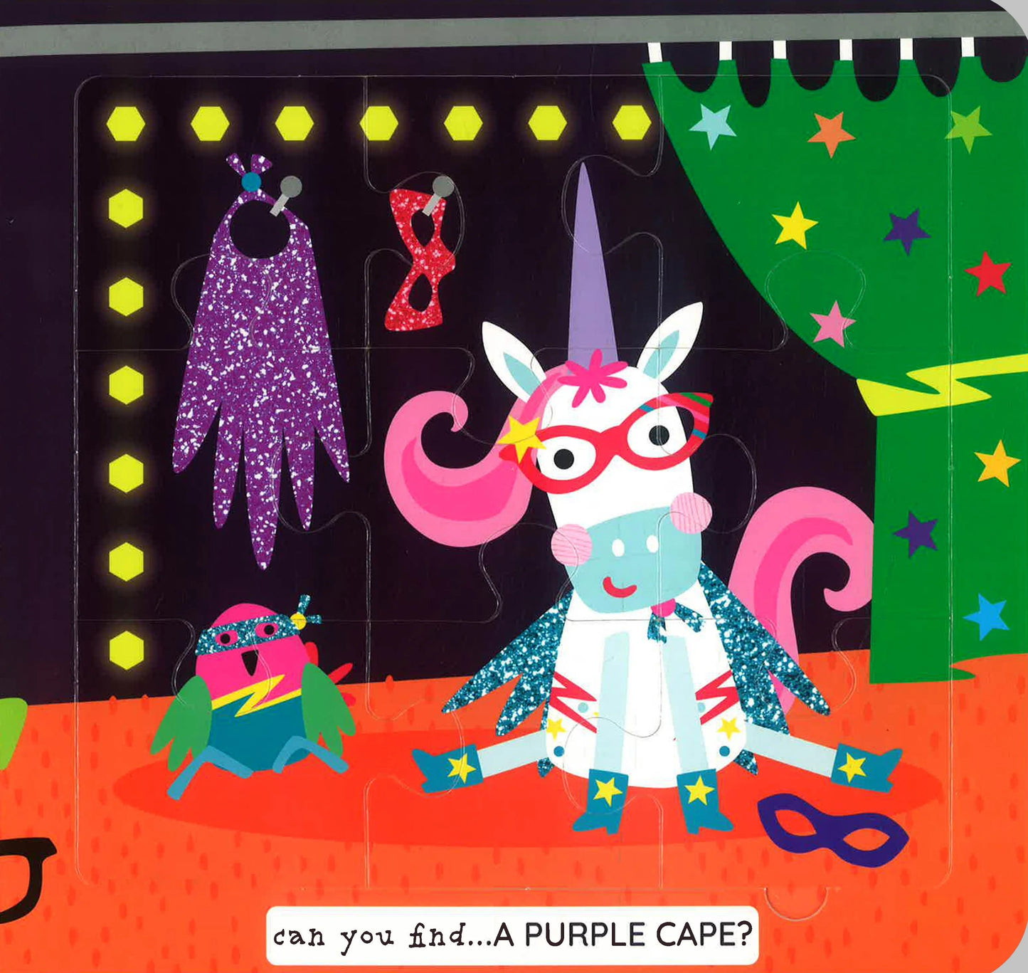 Unicorn Jigsaw Book - Board Book