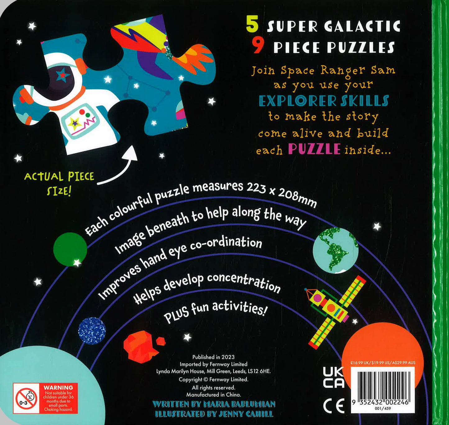 Space Jigsaw Book - Board Book