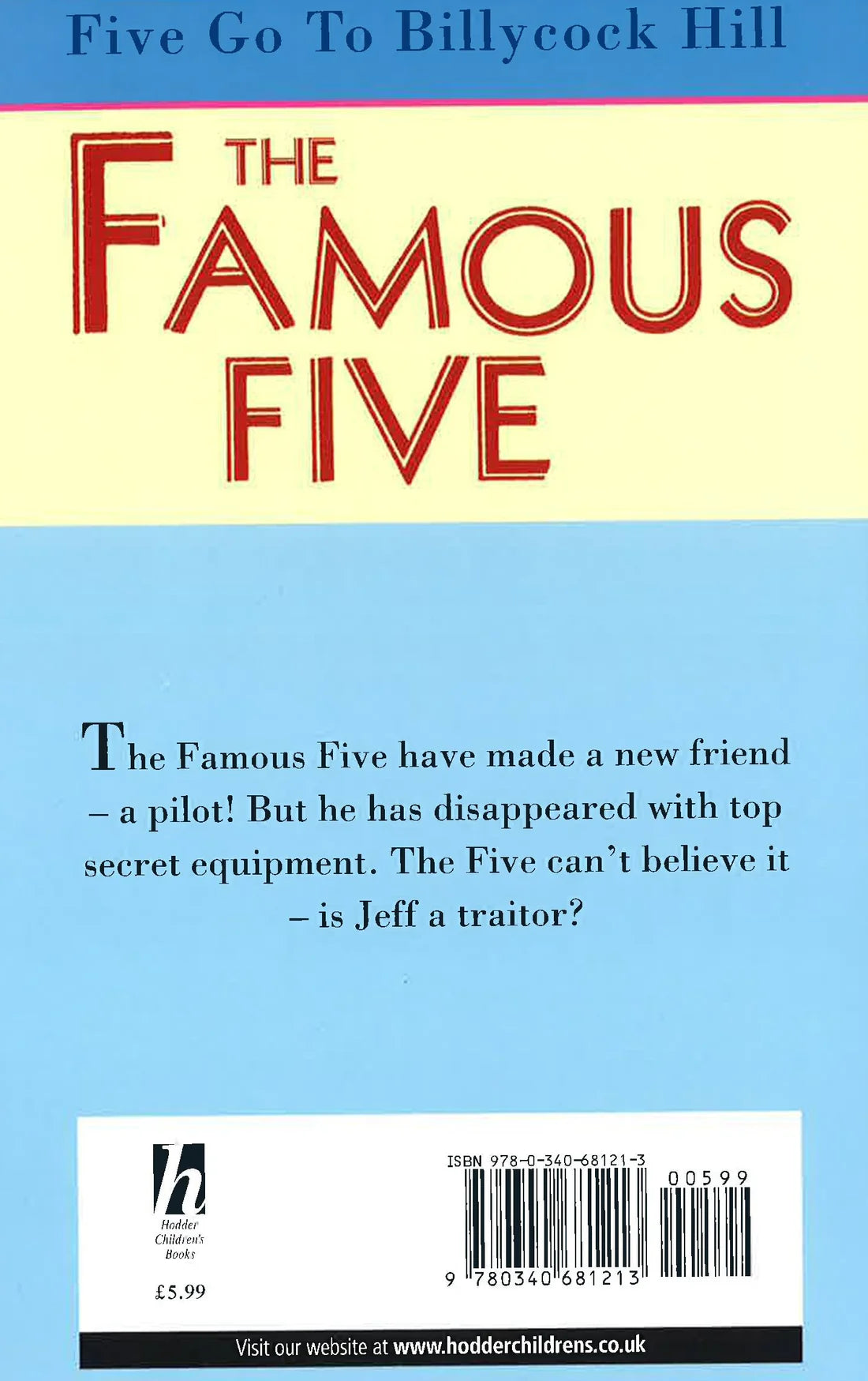 The Famous Five - Five Go to Billycock Hill