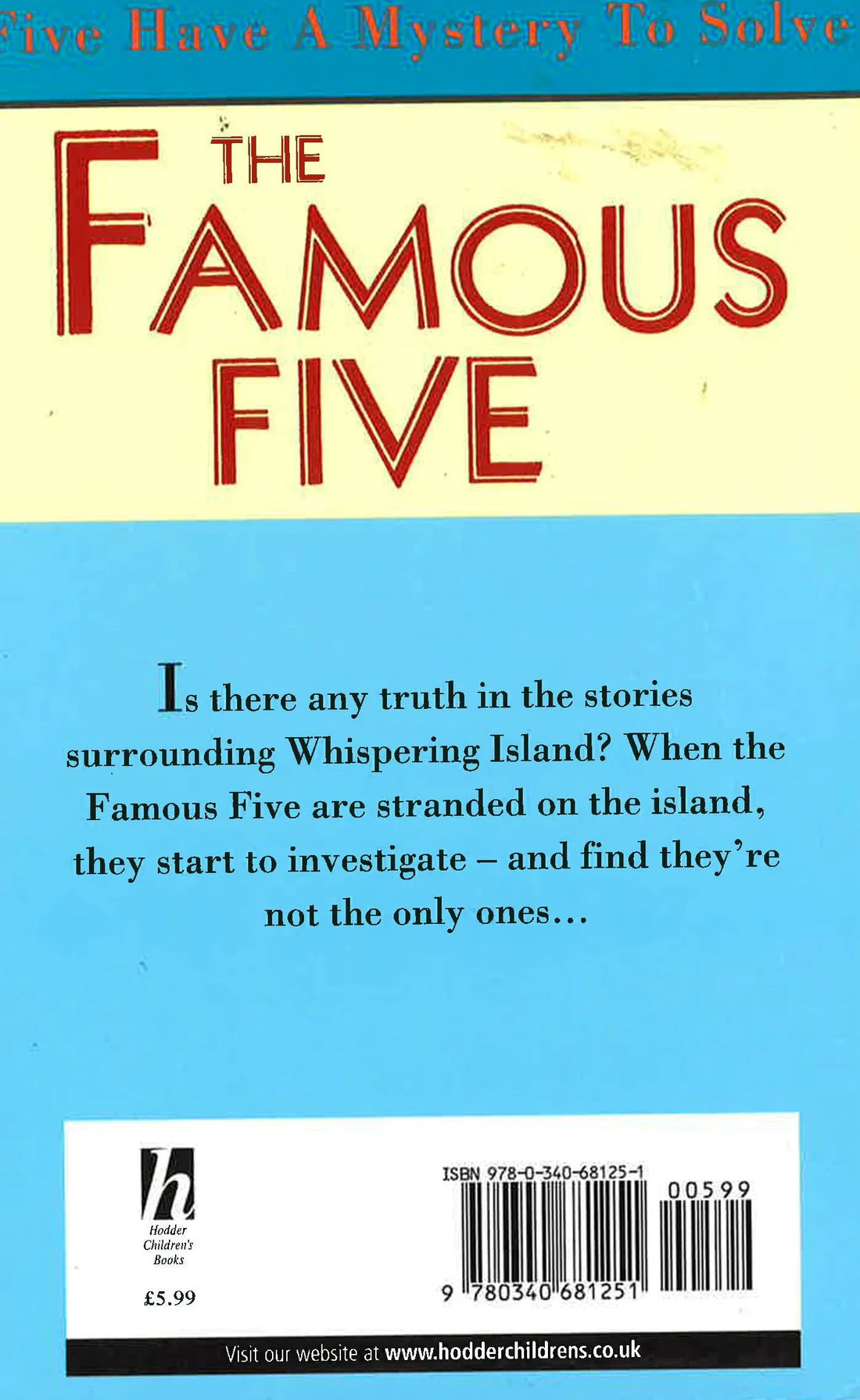 The Famous Five: Five Have a Mystery to Solve