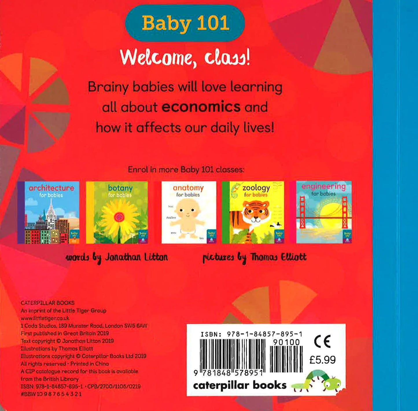 Baby 101: Economics For Babies - Board Book