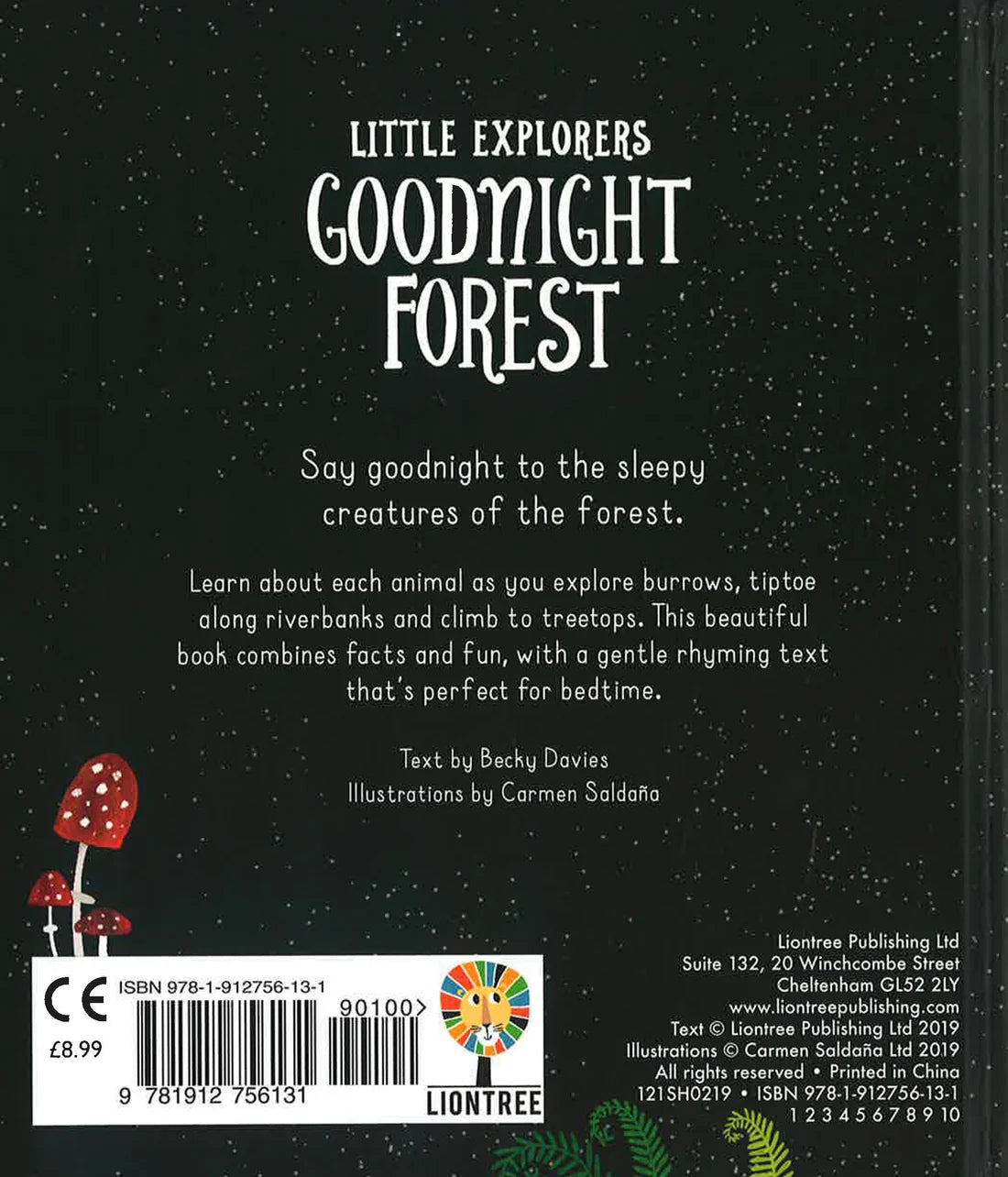 Little Explorers: Goodnight Forest - Board book