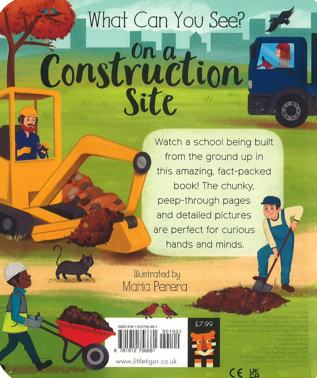 What Can You See on a Construction Site? - Board book