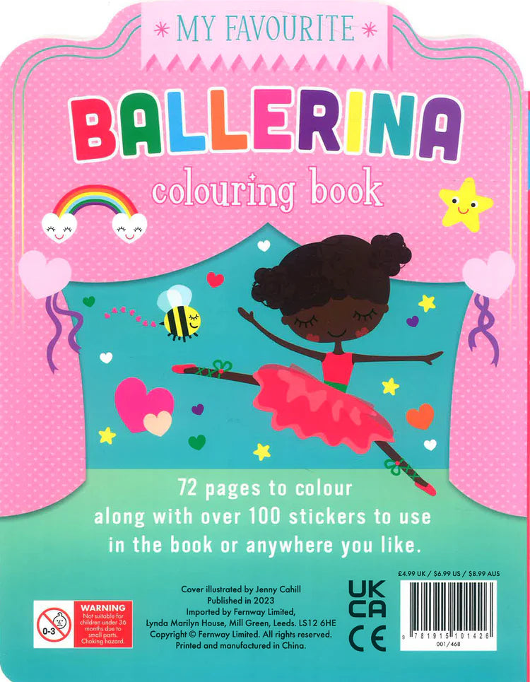 My Favourite Ballerina - Colouring Books