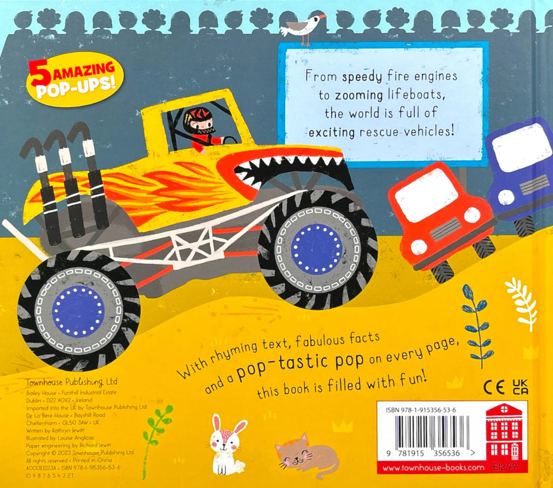 Poptastic: To the Rescue - Board Book