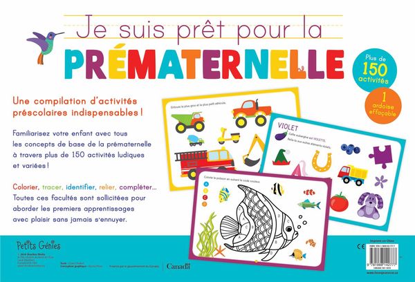 Je suis prêt pour la prématernelle