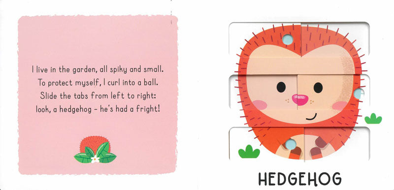 My First Sliding Puzzles: Countryside Animals - Board Book