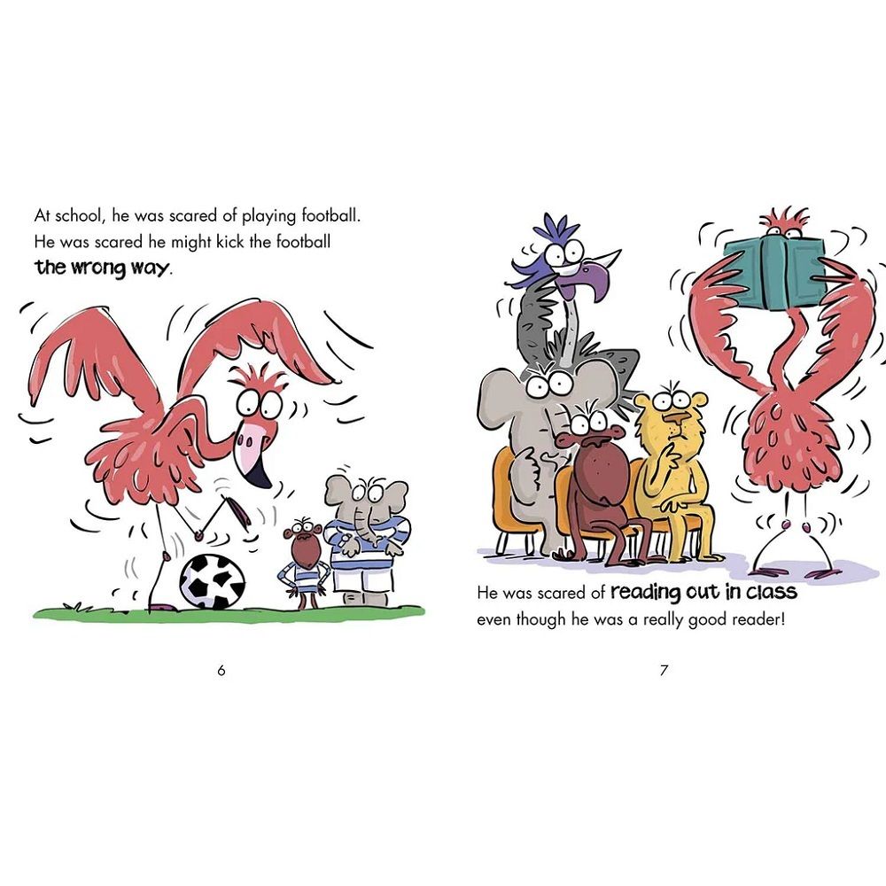 Behaviour Matters: Flamingo is Brave - A book about feeling scared