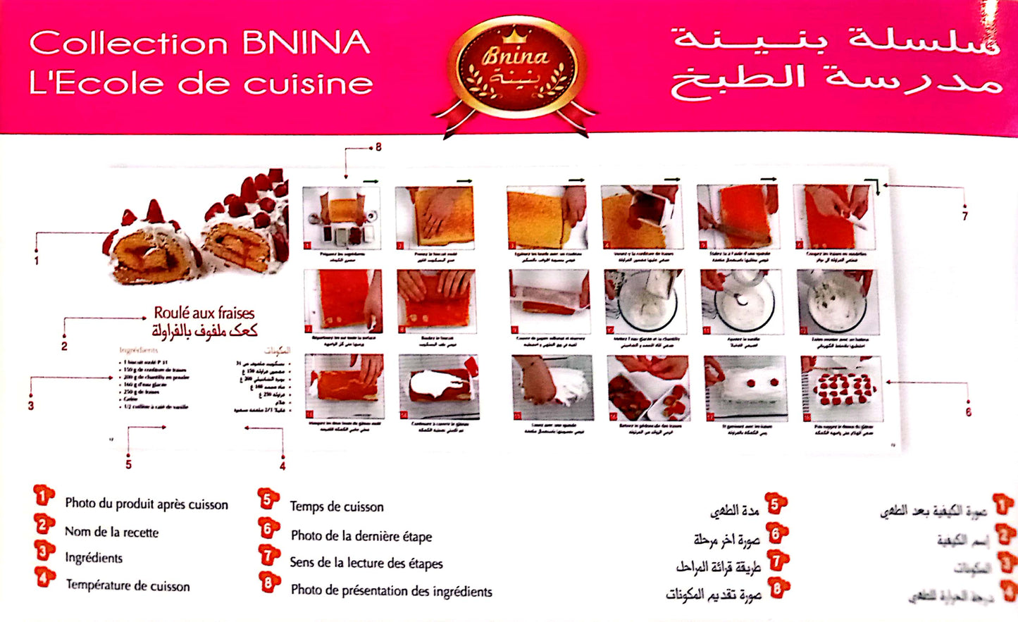 حلويات غربية Gateaux Occidentaux - سلسلة بنينه مدرسة الطبخ