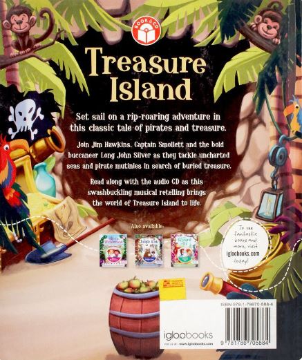 Treasure Island + CD - Hardcover