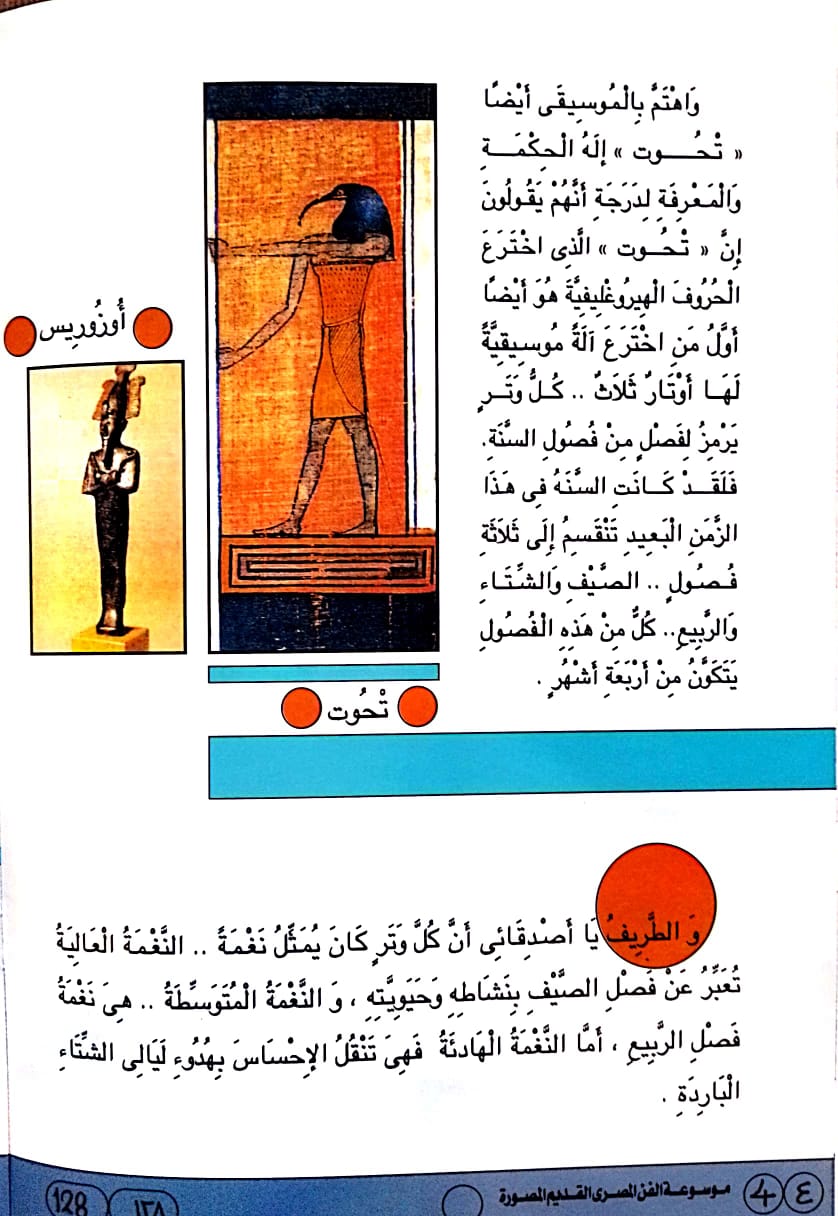 فن الموسيقى - سلسلة موسوعة الفن المصري القديم