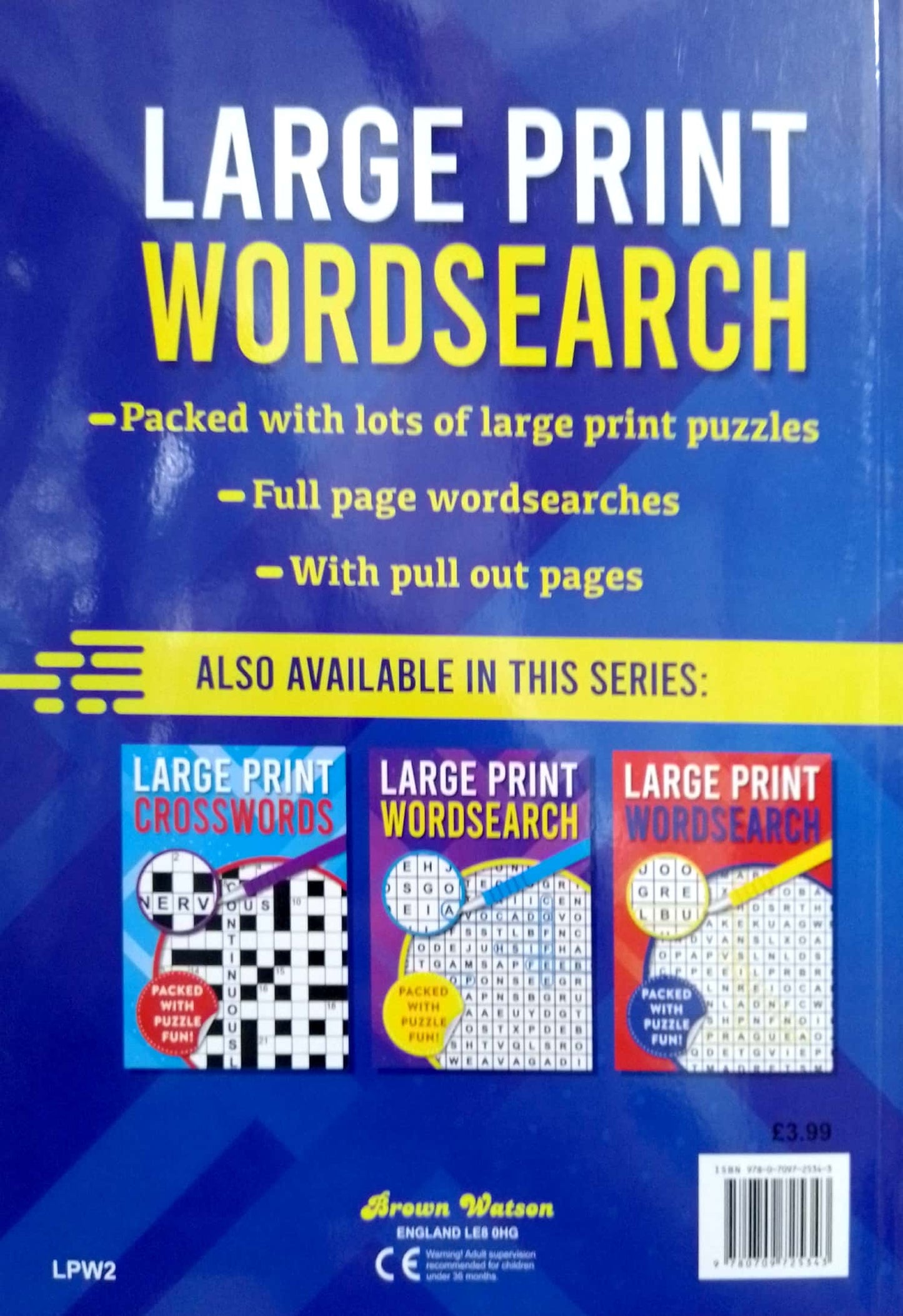 Large Print Words Search