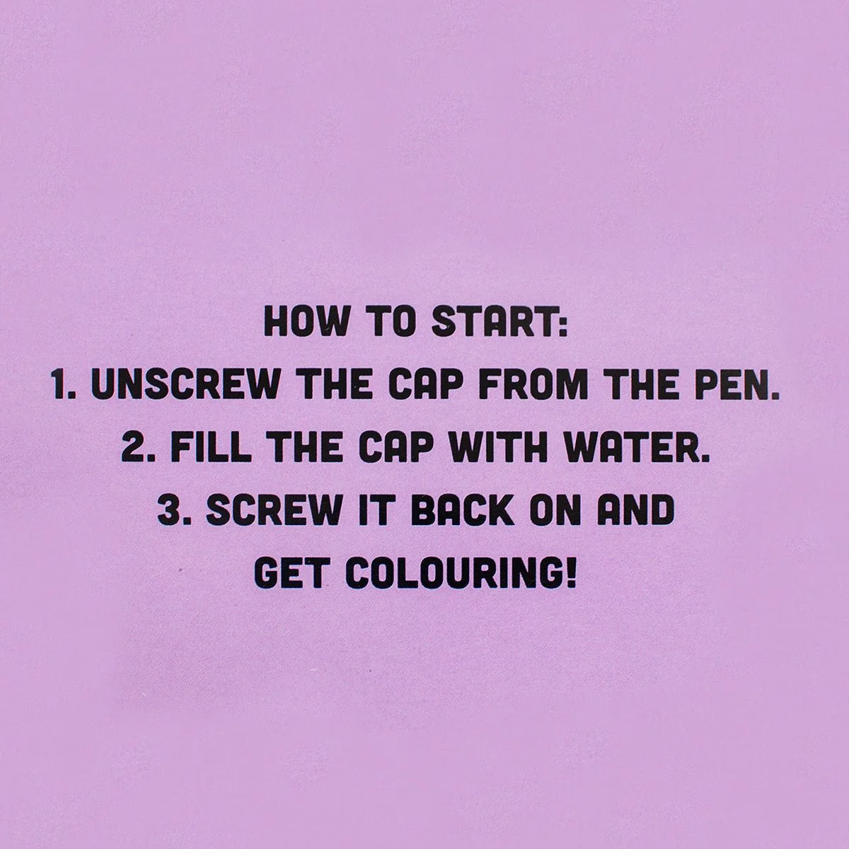 Colour with Water in the Wild Activity Pad