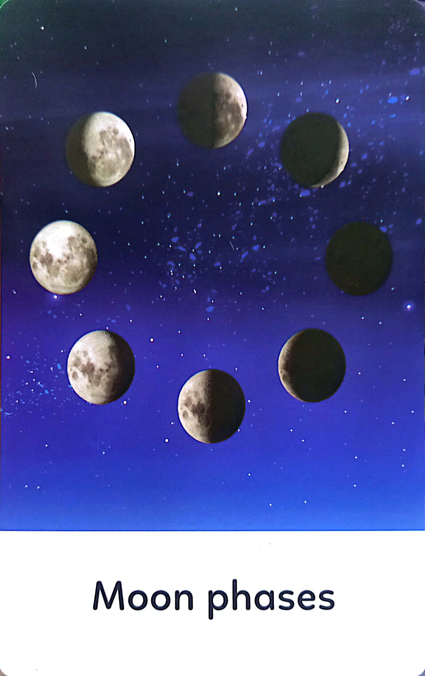 Moon Phase - Quality Pre-reading Preparation & Reading Matching Cards