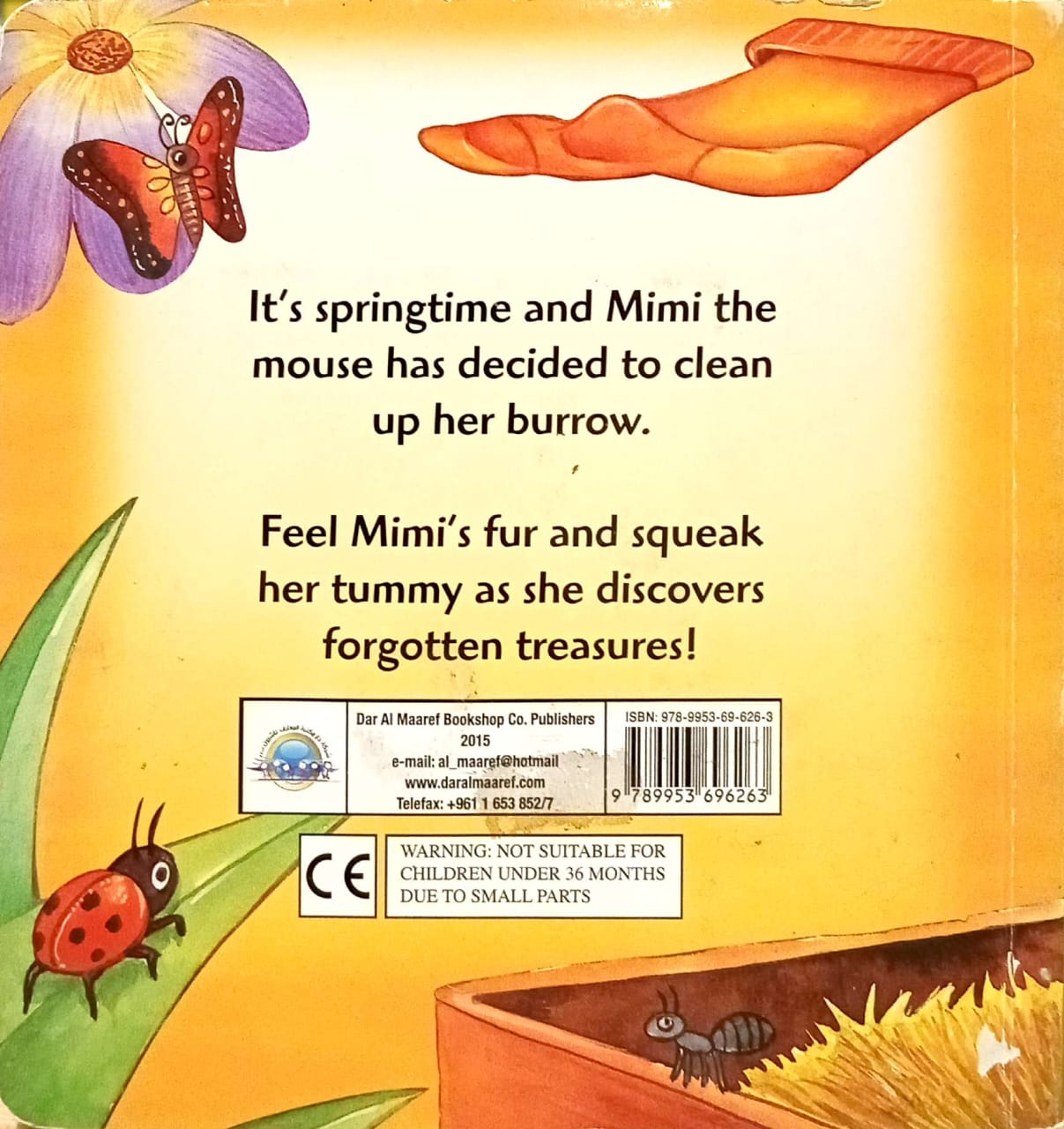 Mimi The Mouse - Board Book