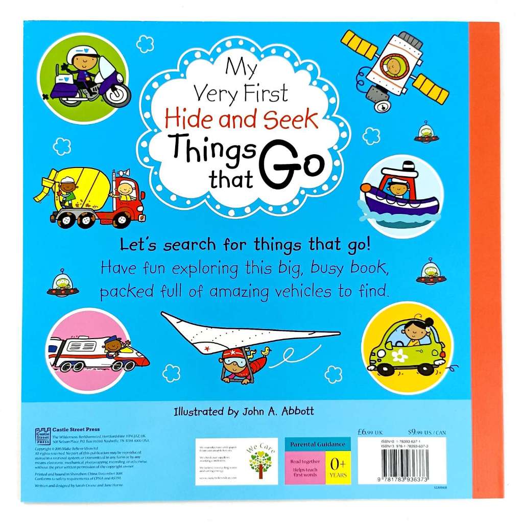 My Very First Hide and Seek - Things that Go