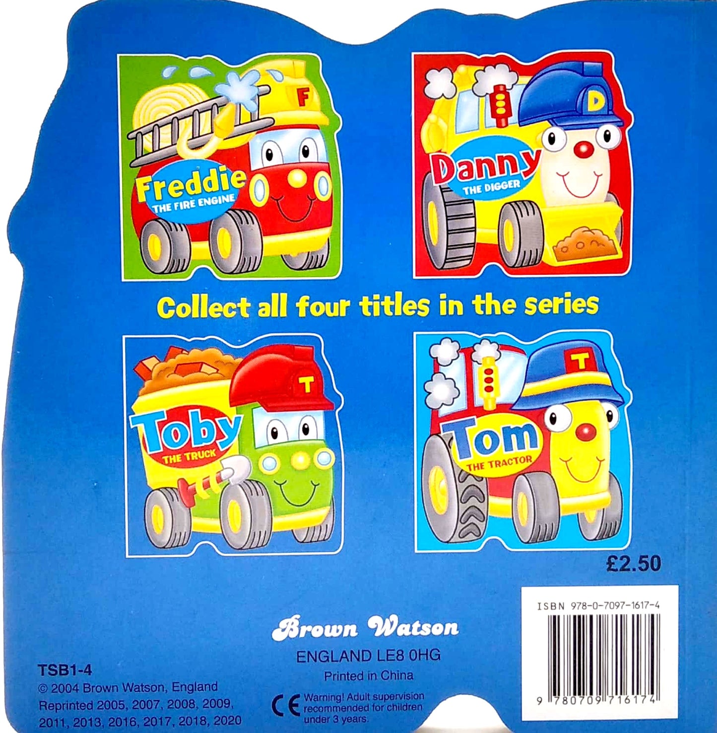 Toby the Truck - Board Book