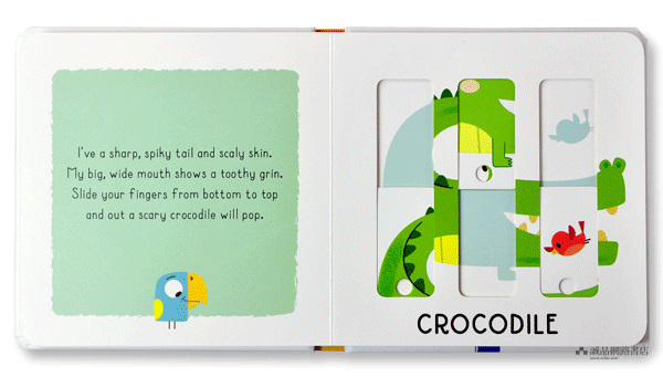 My First Sliding Puzzles: Wild Animals - Board Book