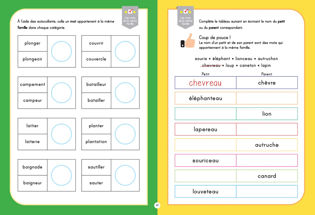 En route: Je révise ma 1re année