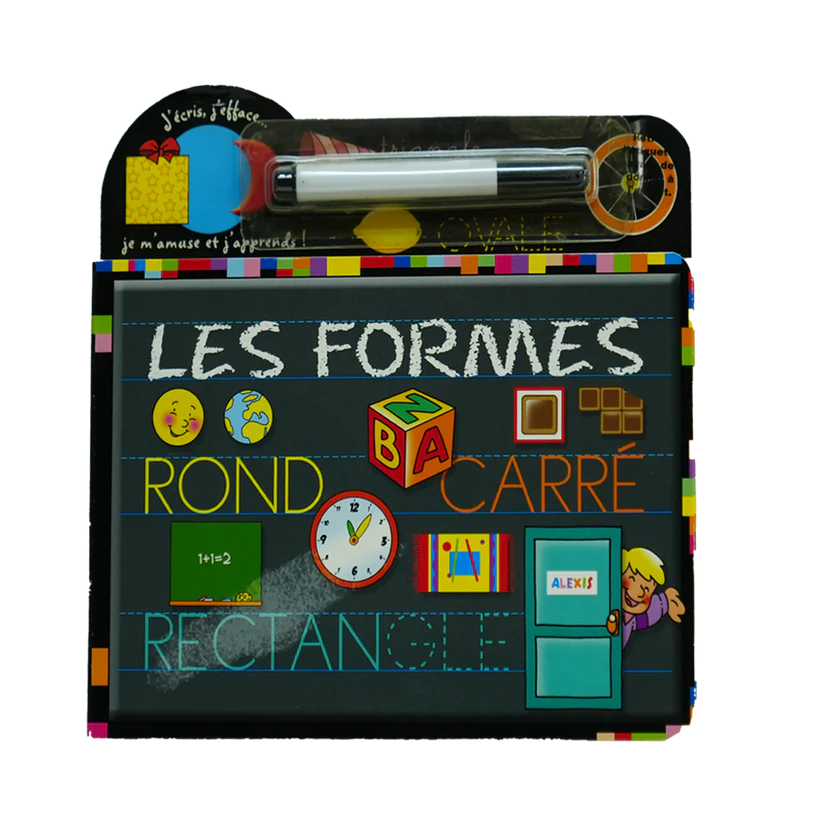 j`ecris, j`efface: les formes