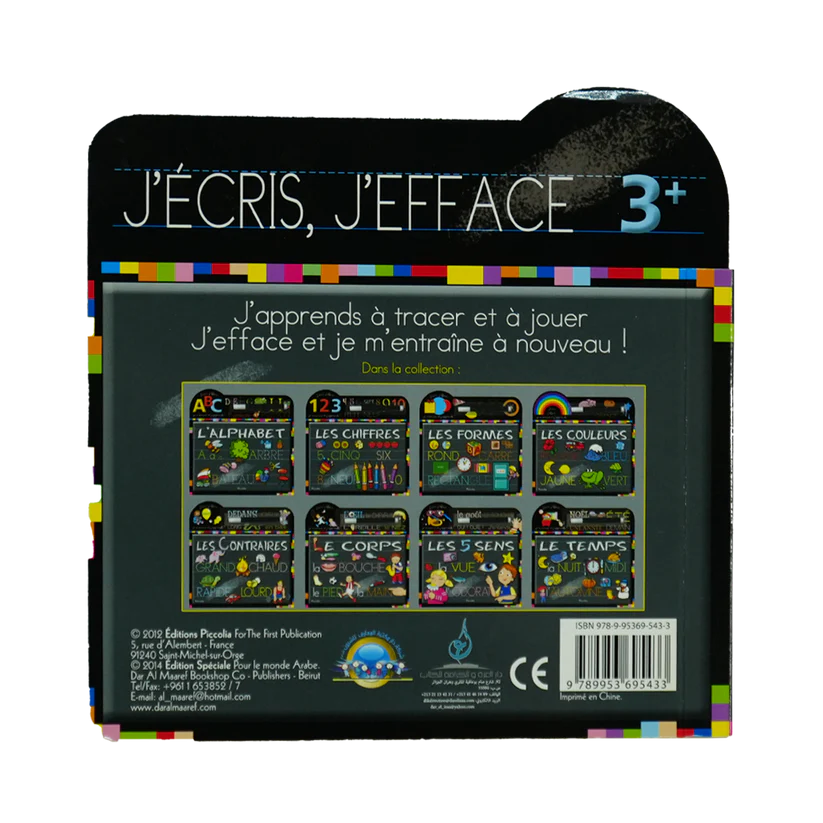 j`ecris, j`efface: les formes