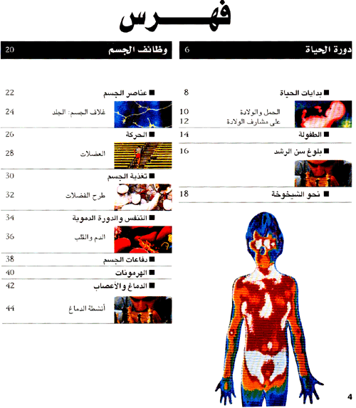 جسم الإنسان - سلسلة شبابنا - غلاف مقوى