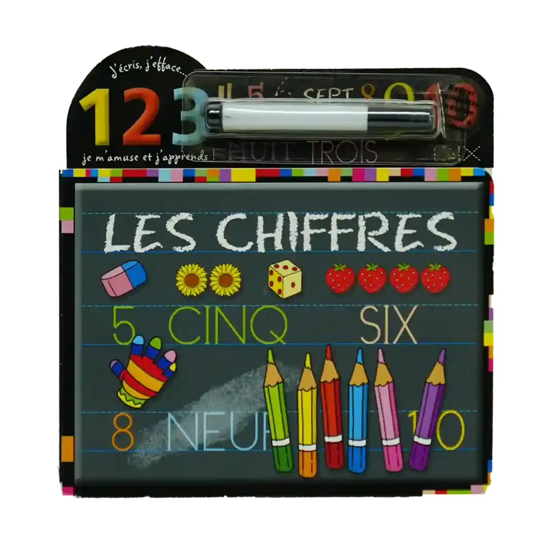 J'Ecris , J'Efface - Les Chiffres