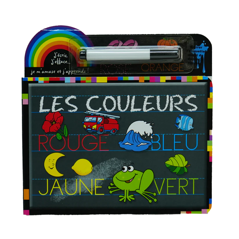 J`ecris, J`efface: les couleurs
