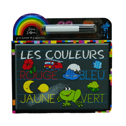 J`ecris, J`efface: les couleurs