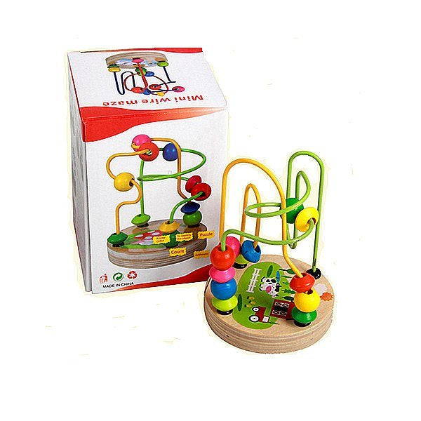 متاهة حلزونية صغيرة + علبة Mini Wire Maze + Box