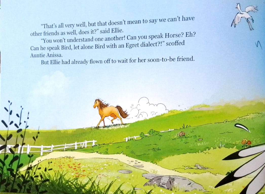 Ellie Egret Finds a Friend - Hard Cover