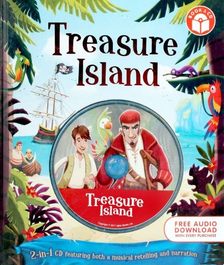 Treasure Island + CD - Hardcover