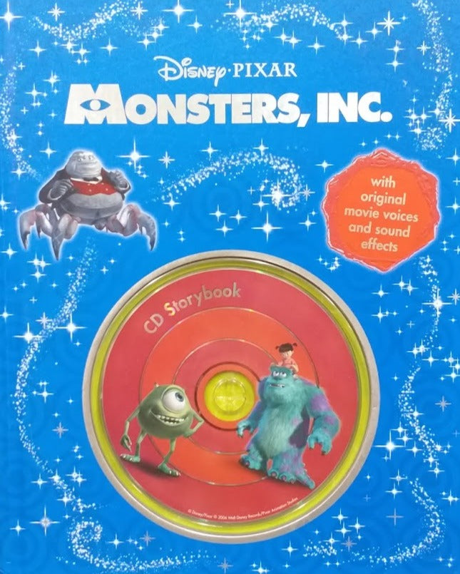 Monsters, Inc. Disney + CD- Hard Cover