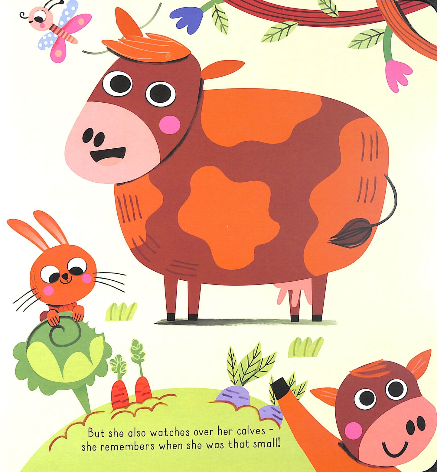 Learning Tab Book: Farm- Board Book