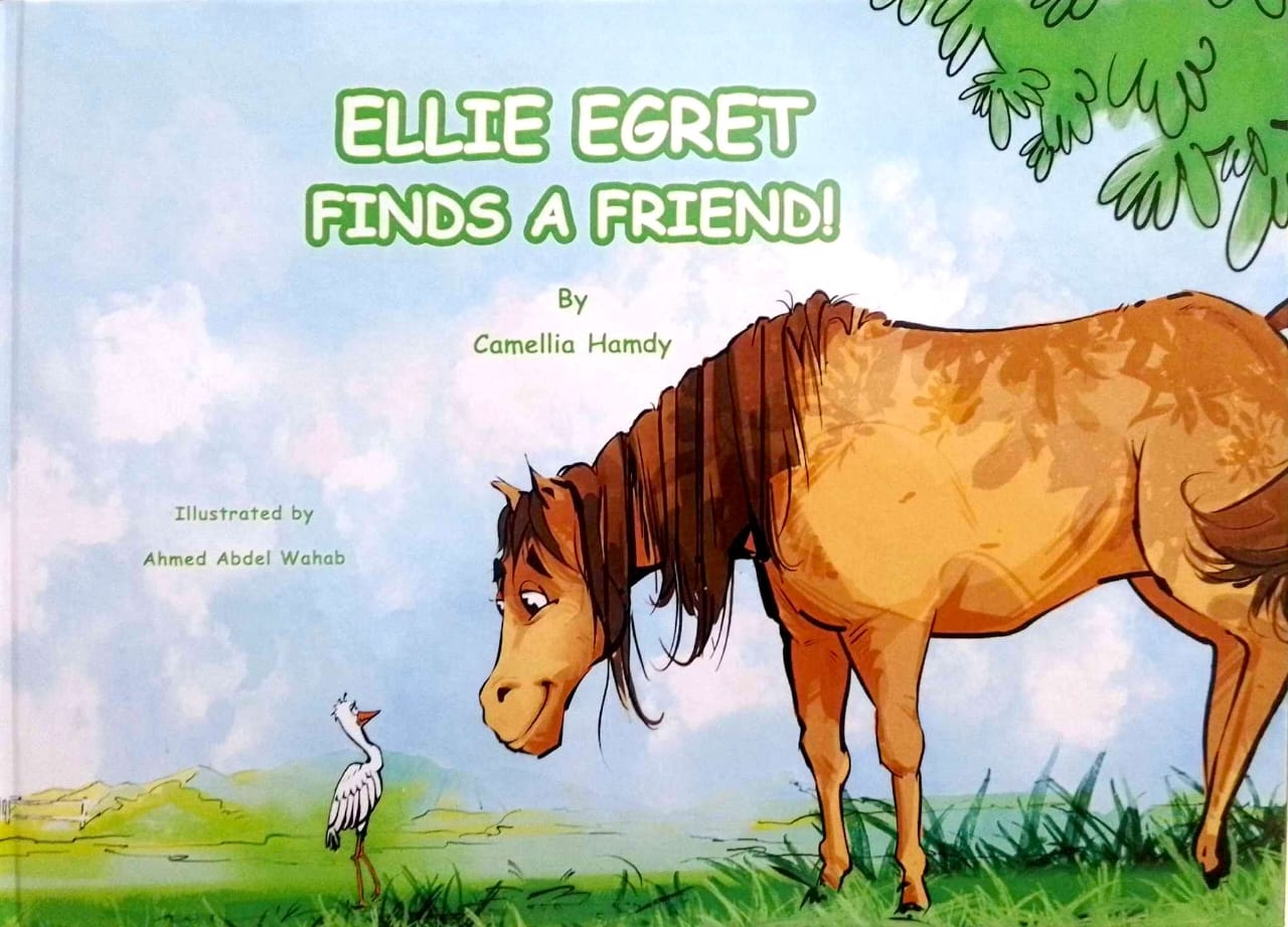 Ellie Egret Finds a Friend - Hard Cover